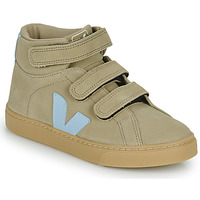 Shoes Children Hi top trainers Veja SMALL ESPLAR MID Beige / Blue
