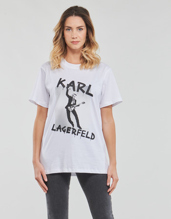 Karl Lagerfeld KARL ARCHIVE OVERSIZED T-SHIRT White