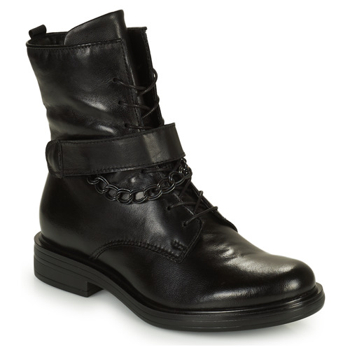 Shoes Women Mid boots Metamorf'Ose Makepi Black