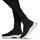 Shoes Women Hi top trainers Calvin Klein Jeans 2 PIECE SOLE SOCK BOOT - KNIT Black