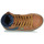 Shoes Boy Hi top trainers Kickers LOWELL Camel / Blue