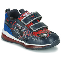 Shoes Boy Low top trainers Geox B TODO BOY A Blue / Red