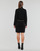 Clothing Women Short Dresses MICHAEL Michael Kors TRTLNK MK CHRM BLT MINI Black