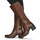 Shoes Women High boots Geox D NEW ASHEEL Brown