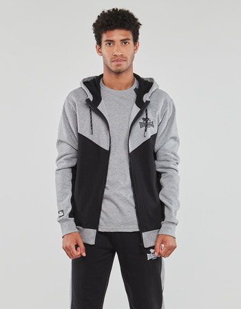 Clothing Men Sweaters Lonsdale FRANKFIELD Black / Grey