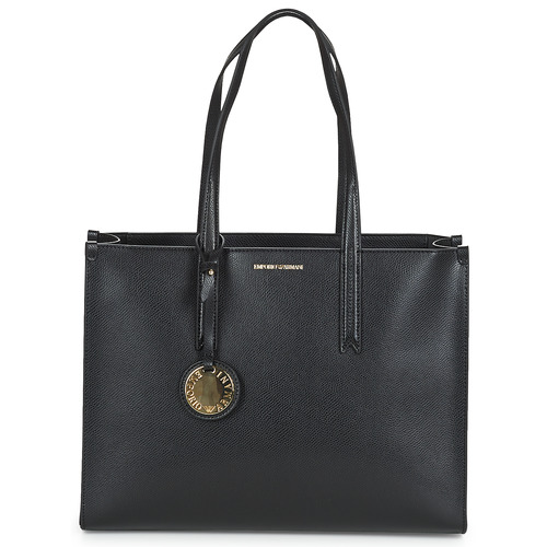 Bags Women Shopping Bags / Baskets Emporio Armani FRIDA SHOPPING BAG Black