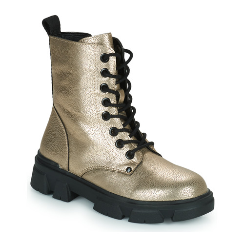 Shoes Girl Mid boots Bullboxer AAF504BRNZ Gold