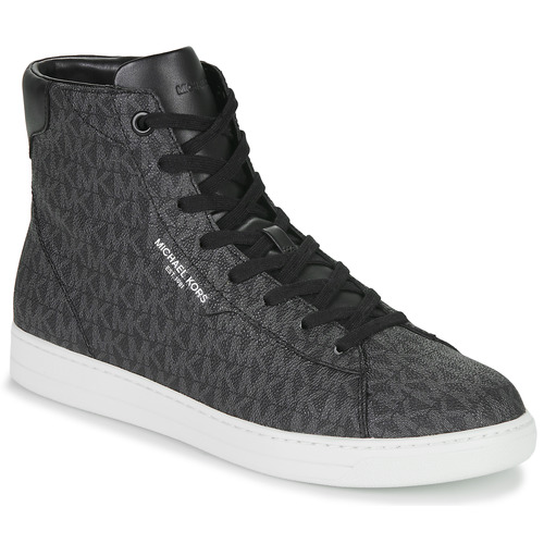 Shoes Men Hi top trainers MICHAEL Michael Kors KEATING HIGHTOP Black / Grey