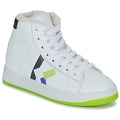 Kenzo  K59054  boys's Shoes (High-top Trainers) in White - K59054/10P