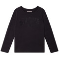 Zadig & Voltaire  X15356-09B  girls’s Long Sleeve T-shirt in Black