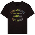 Zadig & Voltaire  X25332-09B  boys’s T shirt in Black