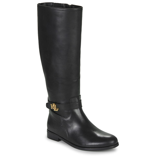 Shoes Women High boots Lauren Ralph Lauren BRITTANEY-BOOTS-TALL BOOT Black