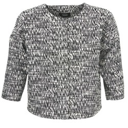 Clothing Women Jackets / Blazers Mexx MX3002331 Black / White
