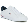 Lacoste  POWERCOURT  men's Shoes (Trainers) in White - 43SMA0034407