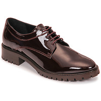 Shoes Women Derby Shoes JB Martin BEA Varnish / Chocolate