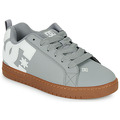 dc shoes  court graffik  men's skate shoes (trainers) in grey