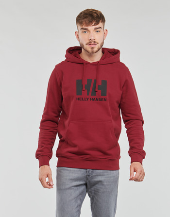 Clothing Men Sweaters Helly Hansen W HH LOGO HOODIE Red