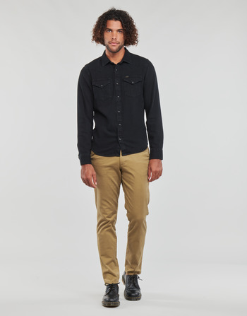 Clothing Men Chinos Selected SLHSLIM-MILES FLEX CHINO PANTS Camel