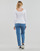 Clothing Women Long sleeved tee-shirts Pieces PCKITTE LS TOP White