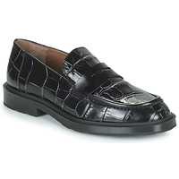 Shoes Women Loafers Wonders B-9104 Black