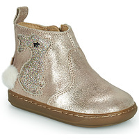 Shoes Girl Mid boots Shoo Pom BOUBA PIMPIN Pink / Gold