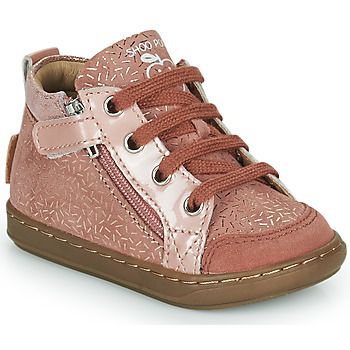 Shoes Girl Hi top trainers Shoo Pom BOUBA BI ZIP Pink