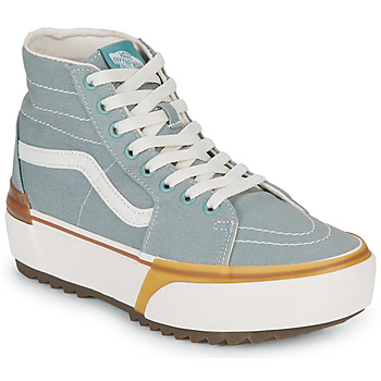 Shoes Women Hi top trainers Vans SK8-HI TAPERED STACKED Blue