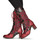 Shoes Women High boots Laura Vita KACIO Red / Black