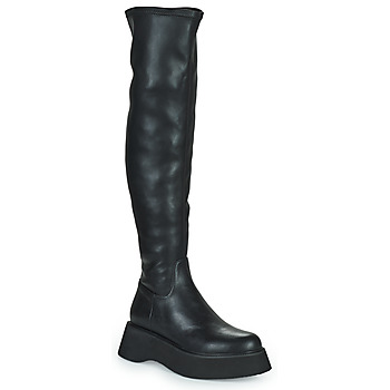 Shoes Women Thigh boots Café Noir C1FL9030-N001 Black