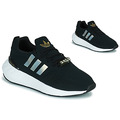 adidas  SWIFT RUN 22 W  women's Shoes (Trainers) in Black - GY9575
