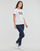 Clothing Women Short-sleeved t-shirts Levi's THE PERFECT TEE Blues / Tee / Bright / White