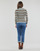 Clothing Women Jumpers Levi's CREW RIB SWEATER Sterling / Blue