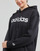 Clothing Women Sweaters Adidas Sportswear W LIN OV FL HD Black