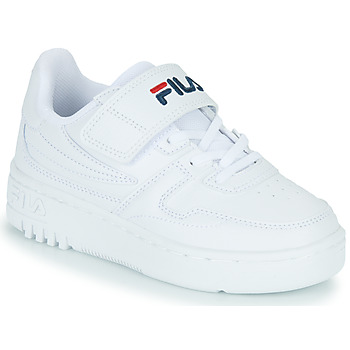 Shoes Children Low top trainers Fila FXVENTUNO VELCRO White