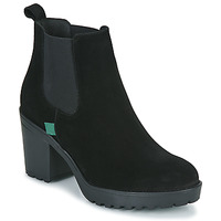 Shoes Women Mid boots Dream in Green SOLANGE Black