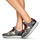 Shoes Women Low top trainers Victoria COMETA ANIMAL PRINT Black