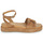 Shoes Women Sandals JB Martin LINA Goat / Velvet / Camel