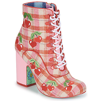 Shoes Women Mid boots Irregular Choice FRUITY PICNIC Pink