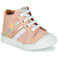 Shoes Girl Hi top trainers GBB ALICIA Pink