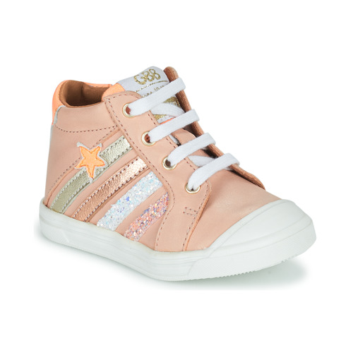 Shoes Girl Hi top trainers GBB ALICIA Pink