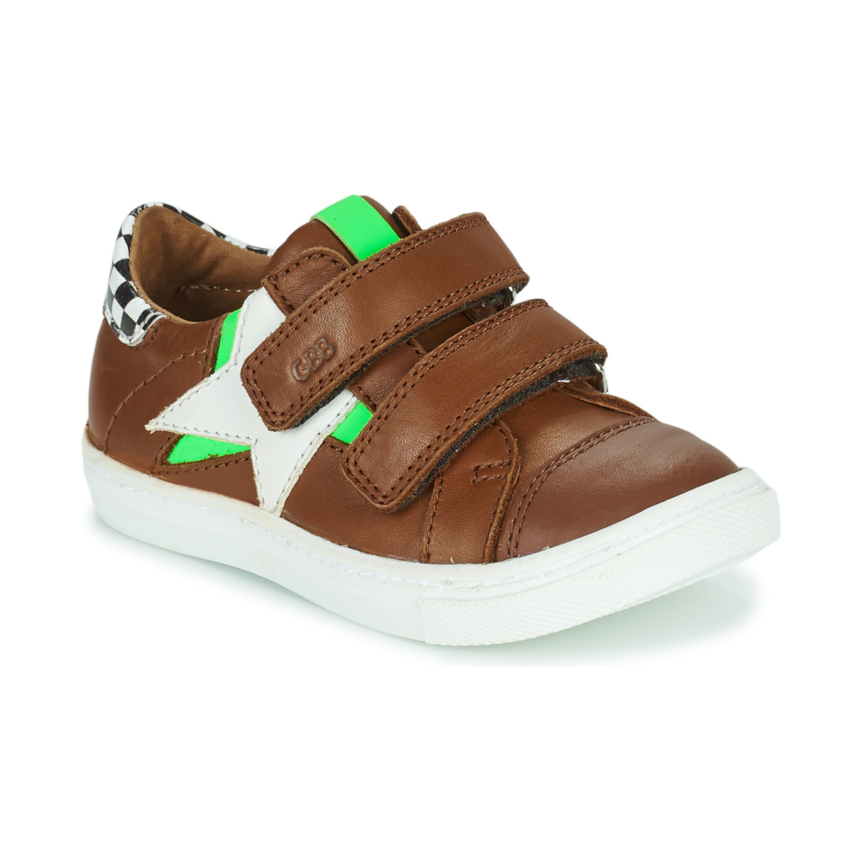 Shoes Boy Low top trainers GBB ORSO Brown