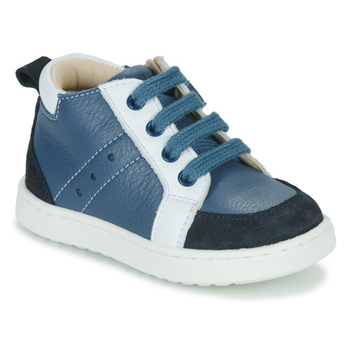 Shoes Children Low top trainers Little Mary CAMILLE Blue / Grey