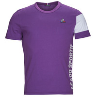 Clothing Men Short-sleeved t-shirts Le Coq Sportif BAT Tee SS N°2 M Purple