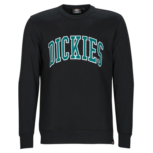 Clothing Men Sweaters Dickies AITKIN SWEATSHIRT Black / Blue