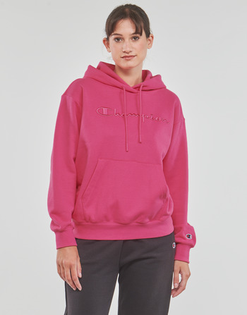 Clothing Women Sweaters Champion Hooded Sweatshirt Pink