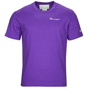 Clothing Men Short-sleeved t-shirts Champion Crewneck T-Shirt Purple