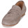 Shoes Men Loafers Pellet MANU Velvet / Grey