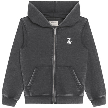 Clothing Boy Sweaters Zadig & Voltaire X25367-A46-J Grey / Dark