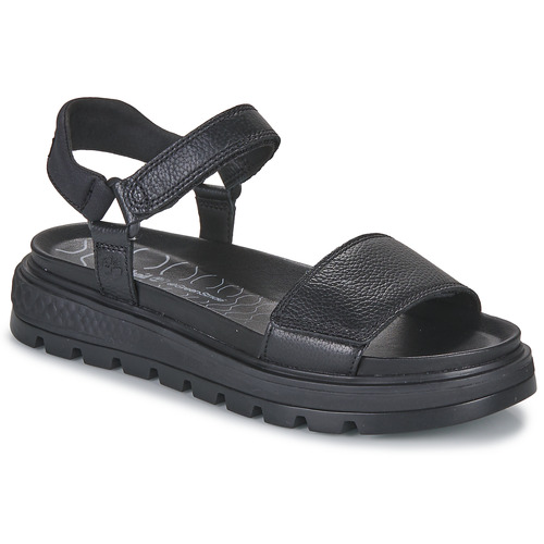 Shoes Women Sandals Timberland RAY CITY SANDAL ANKL STRP Black