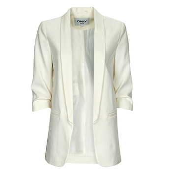 Clothing Women Jackets / Blazers Only ONLELLY 3/4 LIFE BLAZER TLR White